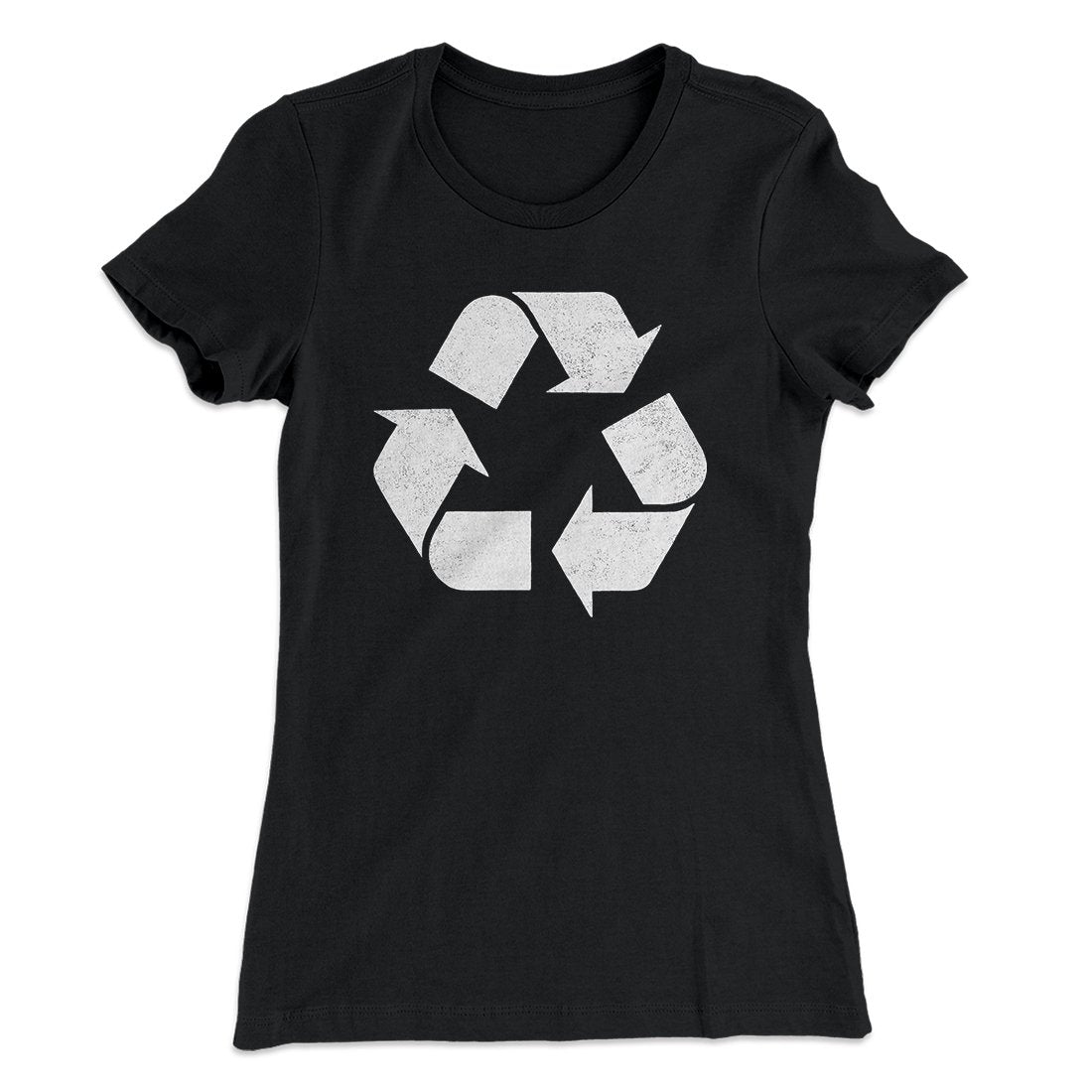 Recycle Symbol Women's T-Shirt | Funny Shirt from Famous In Real Life