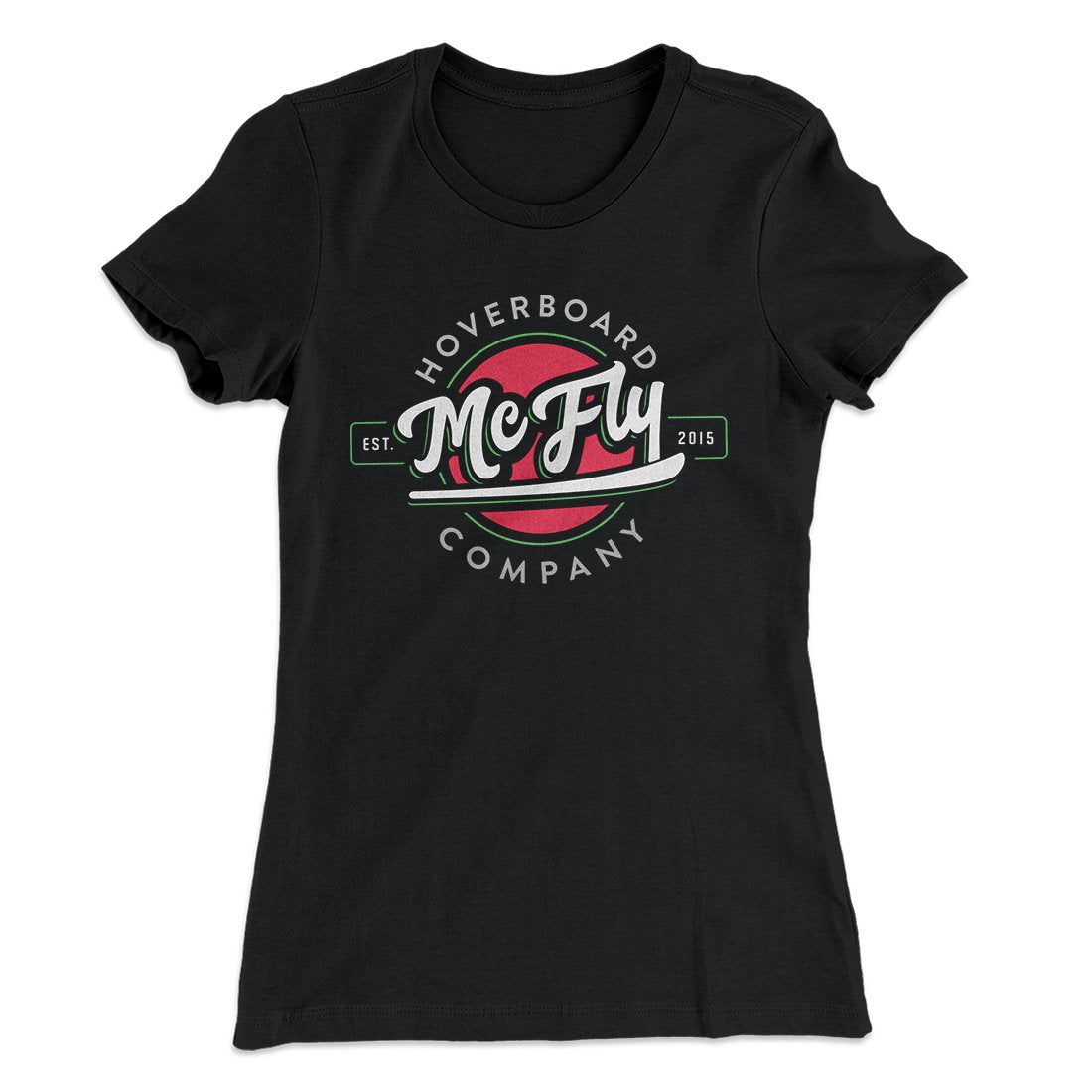 McFly Hoverboard Company Women's T-Shirt | Funny Shirt from Famous In Real Life