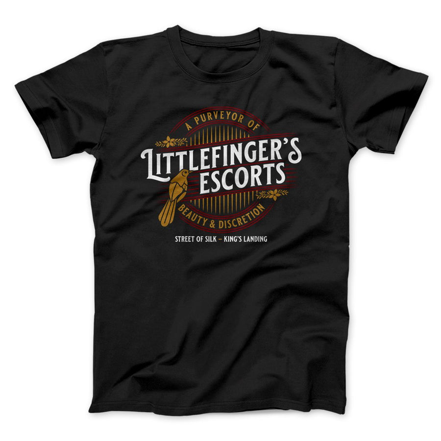 Littlefinger's Escorts Men/Unisex T-Shirt | Funny Shirt from Famous In Real Life