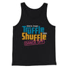 Truffle Shuffle Dance Off 1985 Funny Movie Men/Unisex Tank Top Black | Funny Shirt from Famous In Real Life