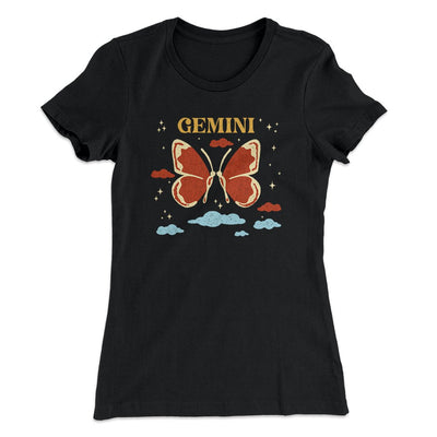 Gemini Women's T-Shirt Black | Funny Shirt from Famous In Real Life