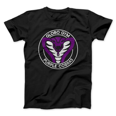 Globo Gym Purple Cobras Uniform Funny Movie Men/Unisex T-Shirt Black | Funny Shirt from Famous In Real Life