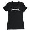Hanukkah Women's T-Shirt Black | Funny Shirt from Famous In Real Life