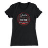 Jack's Red Rum Women's T-Shirt Black | Funny Shirt from Famous In Real Life
