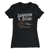 Sanderson Sisters' Bed & Breakfast Women's T-Shirt Black | Funny Shirt from Famous In Real Life