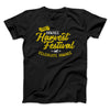 Pawnee Harvest Festival Men/Unisex T-Shirt Black | Funny Shirt from Famous In Real Life