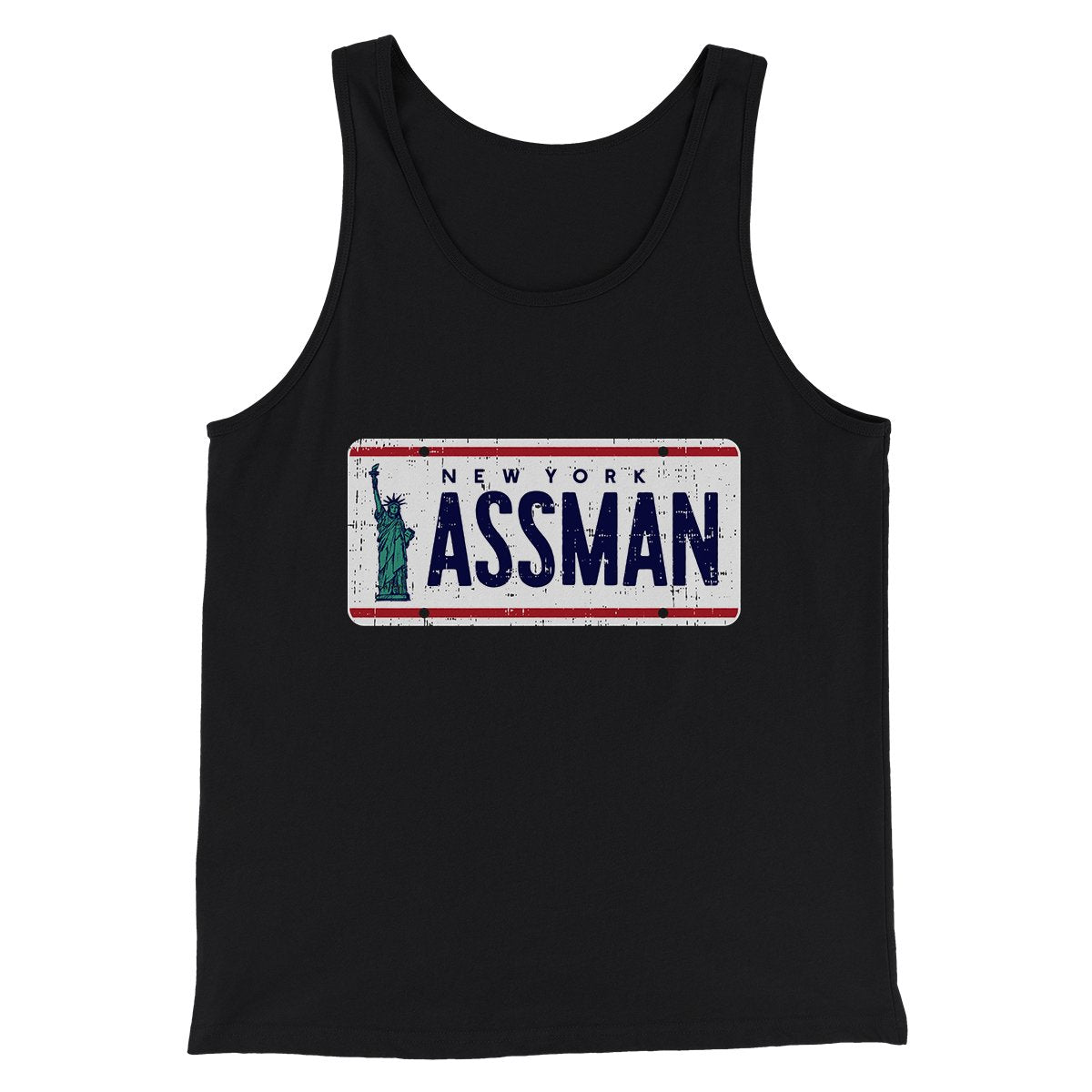Assman Men/Unisex Tank Top | Funny Shirt from Famous In Real Life
