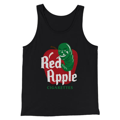 Red Apple Cigarettes Funny Movie Men/Unisex Tank Top Black | Funny Shirt from Famous In Real Life