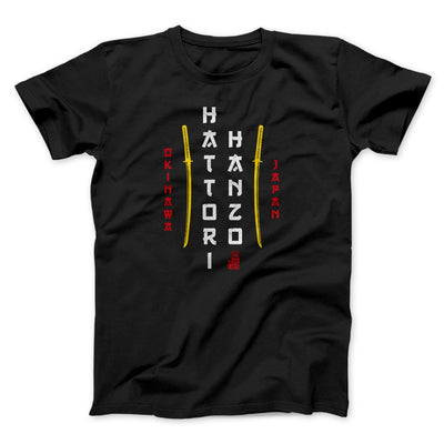 Hattori Hanzo Funny Movie Men/Unisex T-Shirt Black | Funny Shirt from Famous In Real Life