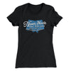 Never Nude Society Women's T-Shirt Black | Funny Shirt from Famous In Real Life