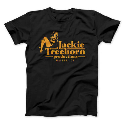 Jackie Treehorn Productions Funny Movie Men/Unisex T-Shirt Black | Funny Shirt from Famous In Real Life