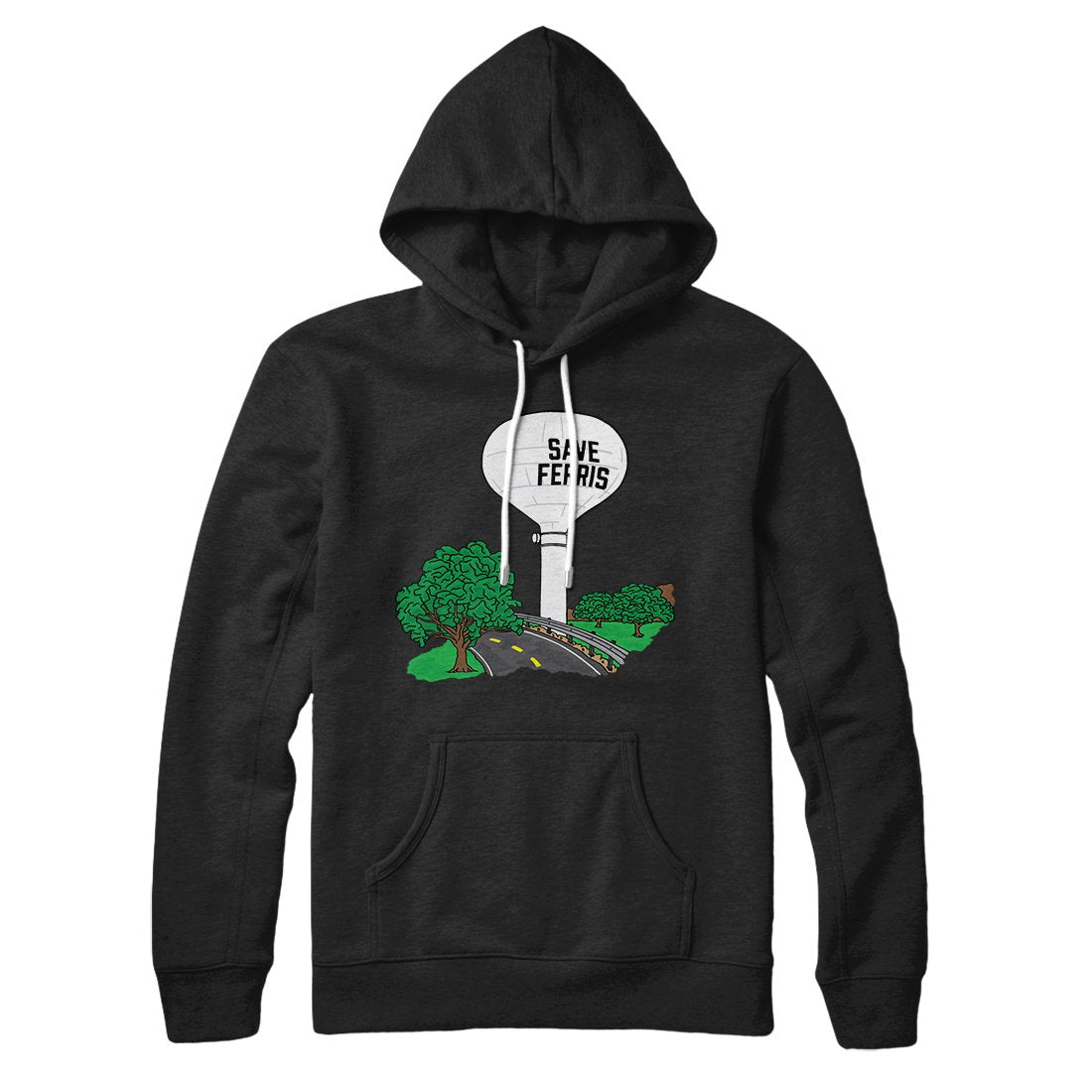 Save Ferris Hoodie Black | Funny Shirt from Famous In Real Life