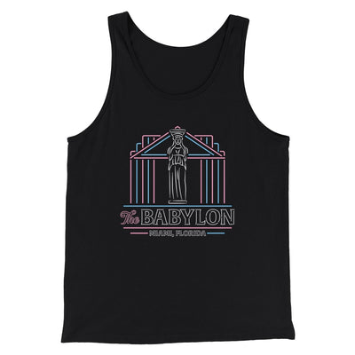 The Babylon Funny Movie Men/Unisex Tank Top Black | Funny Shirt from Famous In Real Life