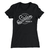 Salem Broom Company Women's T-Shirt Black | Funny Shirt from Famous In Real Life