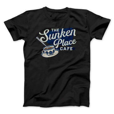 The Sunken Place Cafe Funny Movie Men/Unisex T-Shirt Black | Funny Shirt from Famous In Real Life