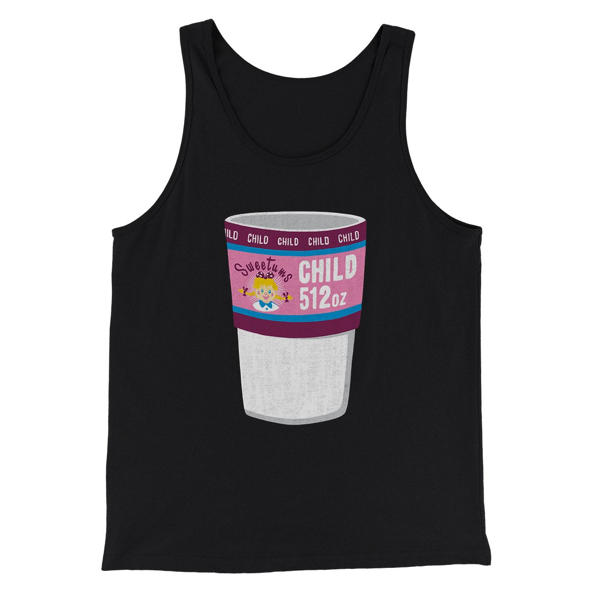 Sweetum's Child Size Soda Men/Unisex Tank Top | Funny Shirt from Famous In Real Life
