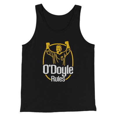 O'Doyle Rules Funny Movie Men/Unisex Tank Top Black | Funny Shirt from Famous In Real Life