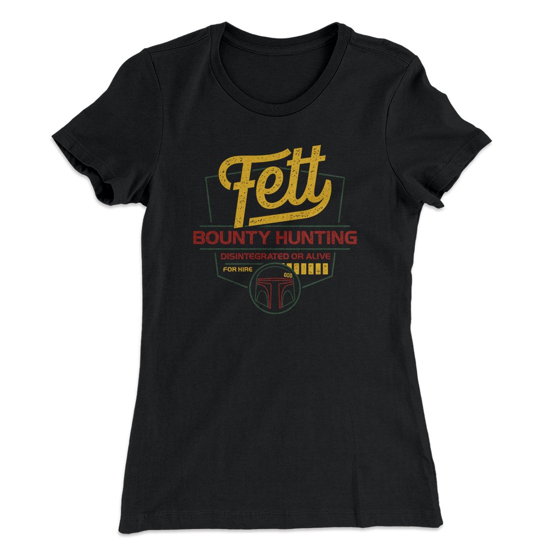 Fett Bounty Hunting Women's T-Shirt | Funny Shirt from Famous In Real Life