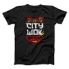 City Wok Men/Unisex T-Shirt Black | Funny Shirt from Famous In Real Life