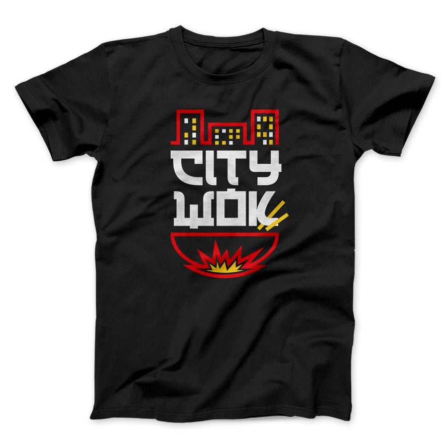 City Wok Men/Unisex T-Shirt | Funny Shirt from Famous In Real Life