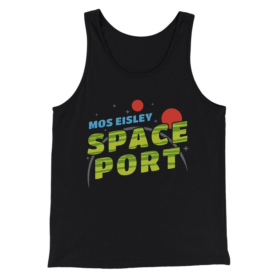 Mose Eisley Space Port Funny Movie Men/Unisex Tank Top | Funny Shirt from Famous In Real Life