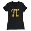 Pizza Pi Women's T-Shirt Black | Funny Shirt from Famous In Real Life