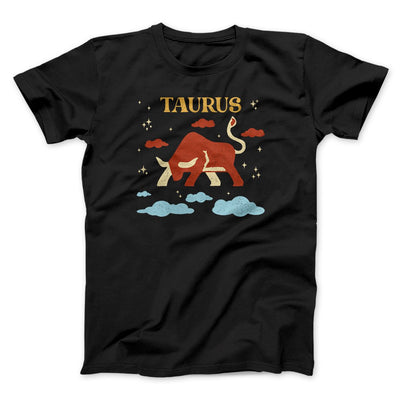 Taurus Men/Unisex T-Shirt Black | Funny Shirt from Famous In Real Life