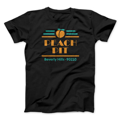 Peach Pit Diner Men/Unisex T-Shirt Black | Funny Shirt from Famous In Real Life