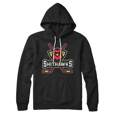 Sunnyvale Shithawks Hoodie Black | Funny Shirt from Famous In Real Life