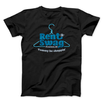 Pawnee Rent-A-Swag Men/Unisex T-Shirt Black | Funny Shirt from Famous In Real Life