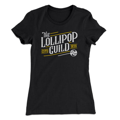 Lollipop Guild Women's T-Shirt Black | Funny Shirt from Famous In Real Life