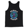Perkis Power Men/Unisex Tank Top Black | Funny Shirt from Famous In Real Life