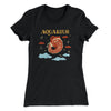 Aquarius Women's T-Shirt Black | Funny Shirt from Famous In Real Life
