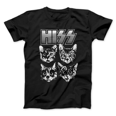 Hiss Men/Unisex T-Shirt Black | Funny Shirt from Famous In Real Life