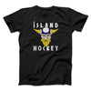 Iceland Hockey Men/Unisex T-Shirt Black | Funny Shirt from Famous In Real Life