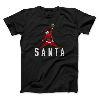 Air Santa Men/Unisex T-Shirt Black | Funny Shirt from Famous In Real Life