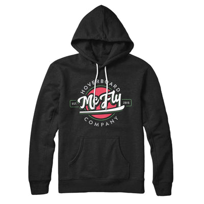 McFly Hoverboard Company Hoodie Black | Funny Shirt from Famous In Real Life