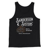 Sanderson Sisters' Bed & Breakfast Funny Movie Men/Unisex Tank Top Black | Funny Shirt from Famous In Real Life