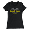 Duke and Duke Commodity Brokers Women's T-Shirt Black | Funny Shirt from Famous In Real Life