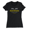 Duke and Duke Commodity Brokers Women's T-Shirt Black | Funny Shirt from Famous In Real Life