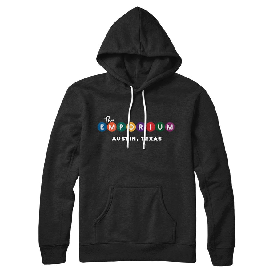 The Emporium Hoodie Black | Funny Shirt from Famous In Real Life