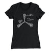 Flux Capacitor Women's T-Shirt Black | Funny Shirt from Famous In Real Life