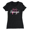Single and Ready to Flamingle Funny Women's T-Shirt Black | Funny Shirt from Famous In Real Life