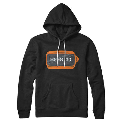 Beer:30 Hoodie Black | Funny Shirt from Famous In Real Life