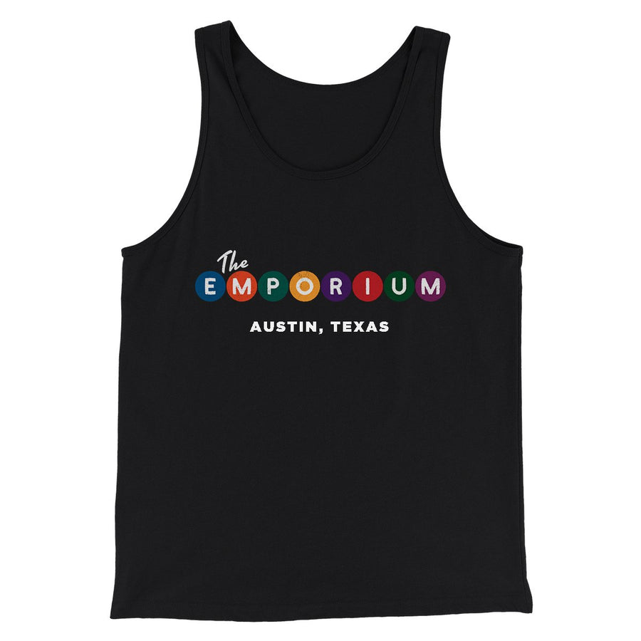 The Emporium Funny Movie Men/Unisex Tank Top Black | Funny Shirt from Famous In Real Life