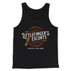 Littlefinger's Escorts Men/Unisex Tank Top Black | Funny Shirt from Famous In Real Life
