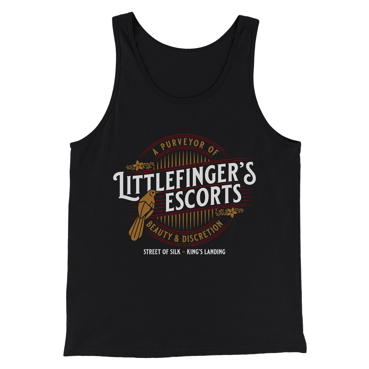 Littlefinger's Escorts Men/Unisex Tank Top | Funny Shirt from Famous In Real Life