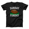 Football Sunday Funday Men/Unisex T-Shirt Black | Funny Shirt from Famous In Real Life