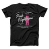 Pink Nightmare Funny Movie Men/Unisex T-Shirt Black | Funny Shirt from Famous In Real Life
