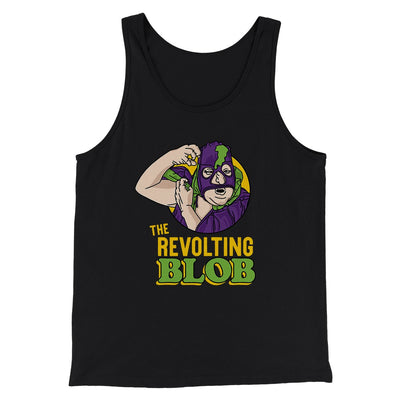 The Revolting Blob Men/Unisex Tank Top Black | Funny Shirt from Famous In Real Life